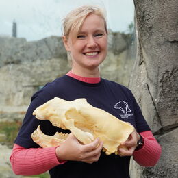 Mitarbeiterin Zooschule Marina Pataki