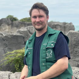 Tierpfleger Felix Blank