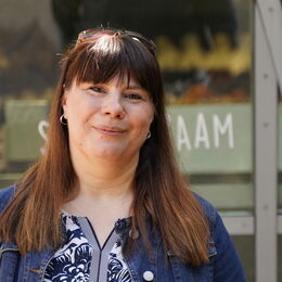 Mitarbeiterin Kasse/Shop Corina Mitulescu