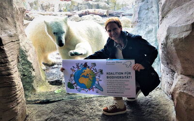Der Zoo am Meer ist Mitglied in der Koalition für Biodiversität